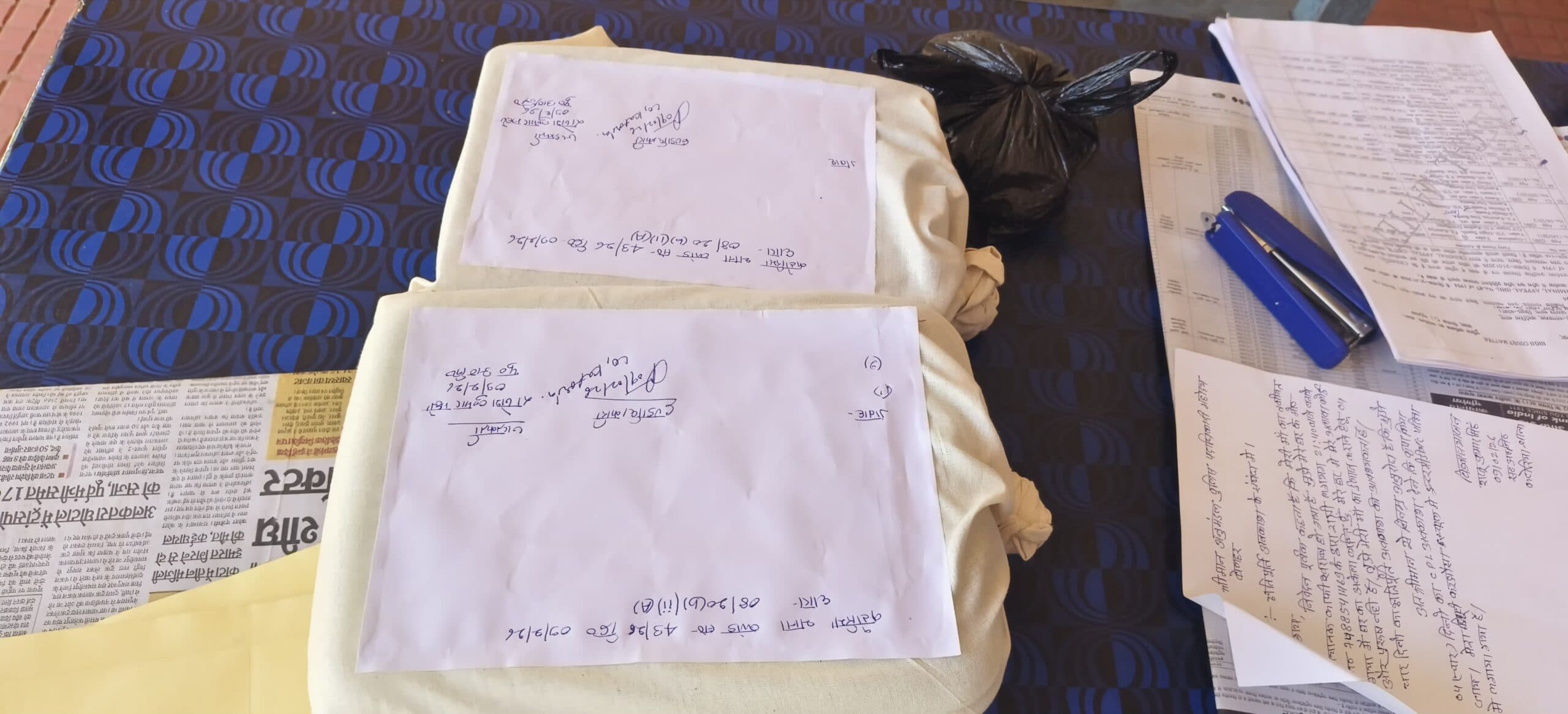 महिला समेत दो तस्कर गिरफ्तार, एक किलो 210 ग्राम गांजा बरामद