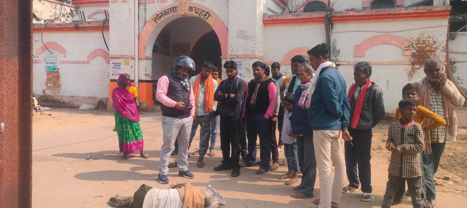 रेलवे स्टेशन पर वृद्धा की मौत