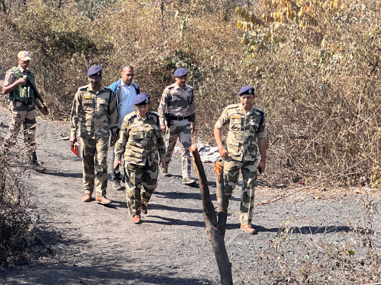 Bokaro News : डीआइजी ने सीसीएल की परियोजनाओं का किया दौरा