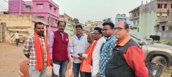 भाजपा समर्थित उम्मीदवार अनिल साह ने तेज किया प्रचार, जनता से की संवाद की अपील