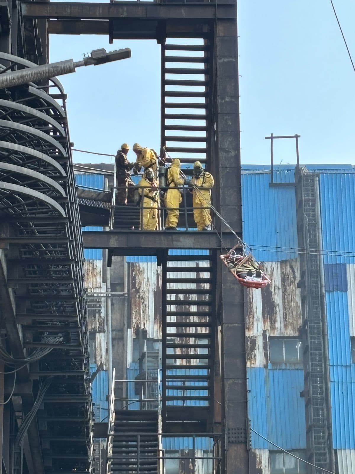 Bokaro News : सीआइएसएफ और एनडीआरएफ ने किया मॉक ड्रिल