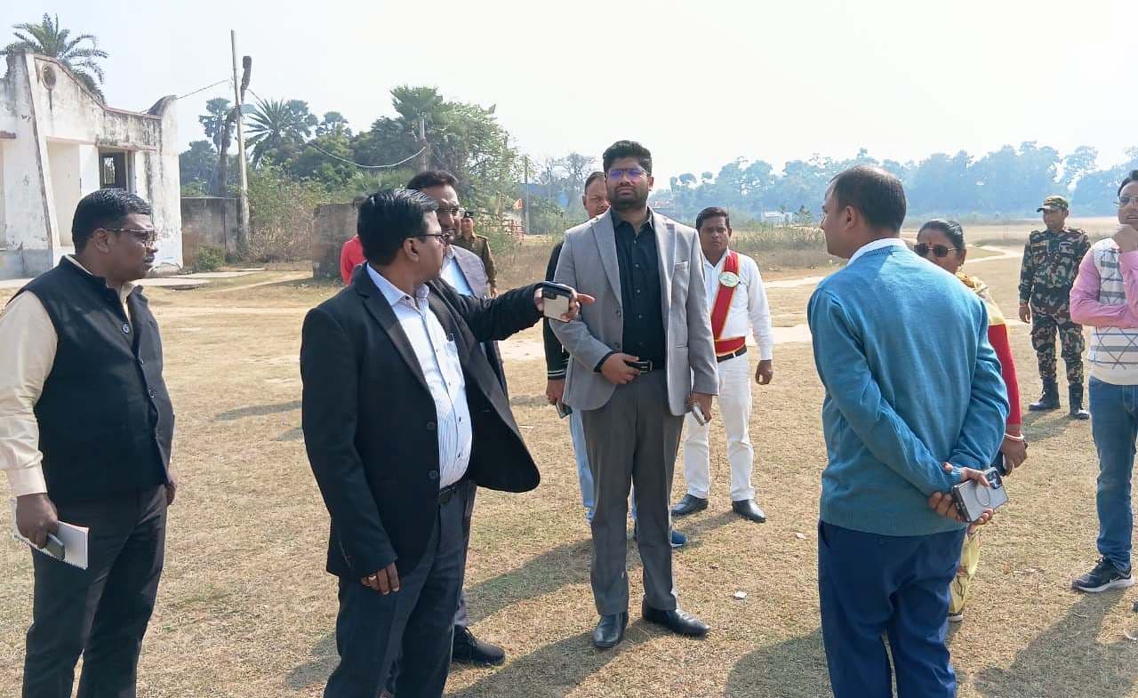 मुख्यमंत्री के संभावित समृद्धि यात्रा की तैयारी प्रारंभ, अधिकारियों ने स्थलों का किया निरीक्षण