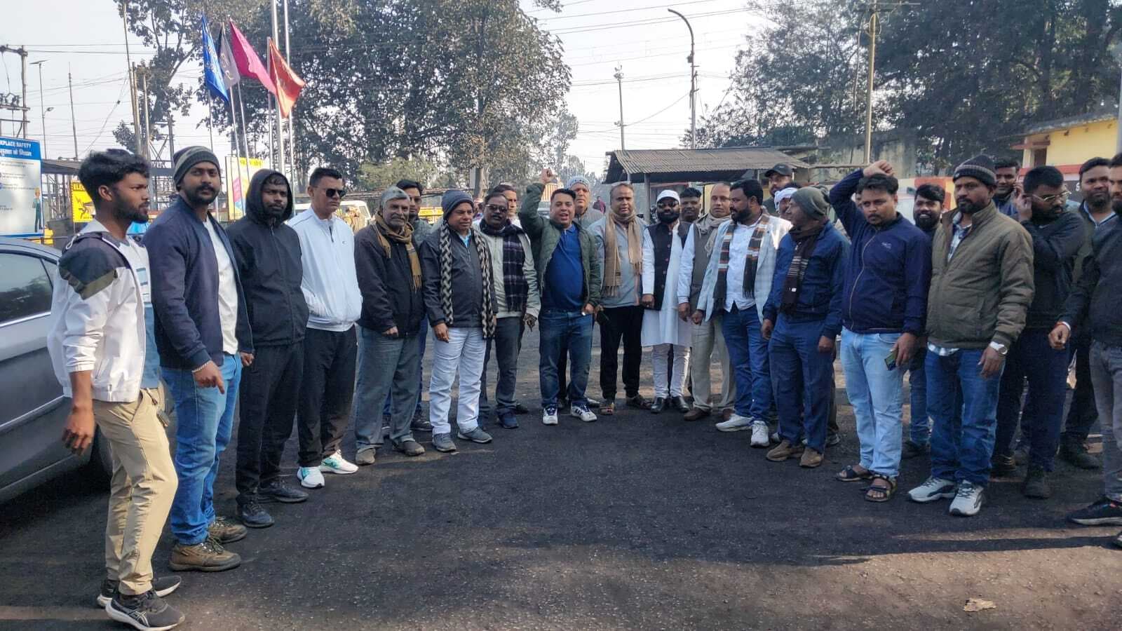 हड़ताल का एनके एरिया में व्यापक असर, कोयला उत्पादन, ट्रांसपोर्ट और डिस्पैच पूरी तरह ठप रहा