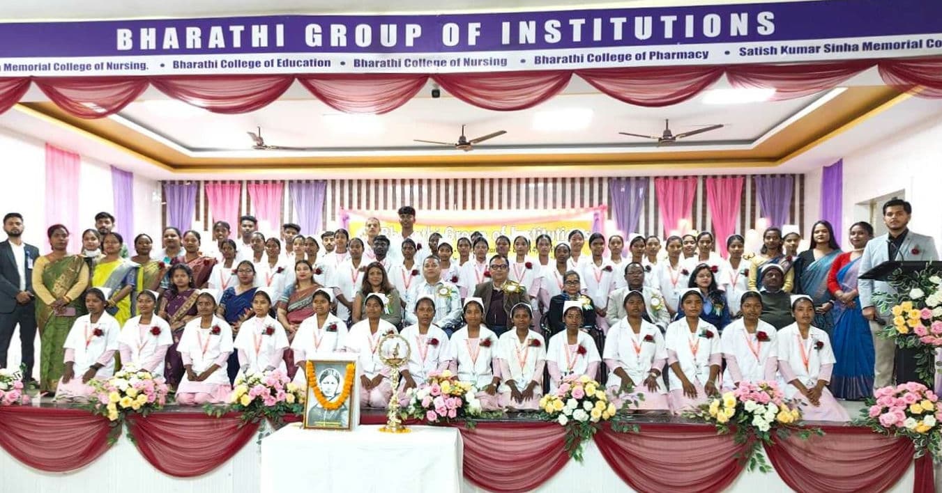 भारथी ग्रुप ऑफ इंस्टीट्यूशन में शपथ ग्रहण समारोह