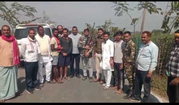 चांद पंचायत में 16 घोड़परास किये गये शूट