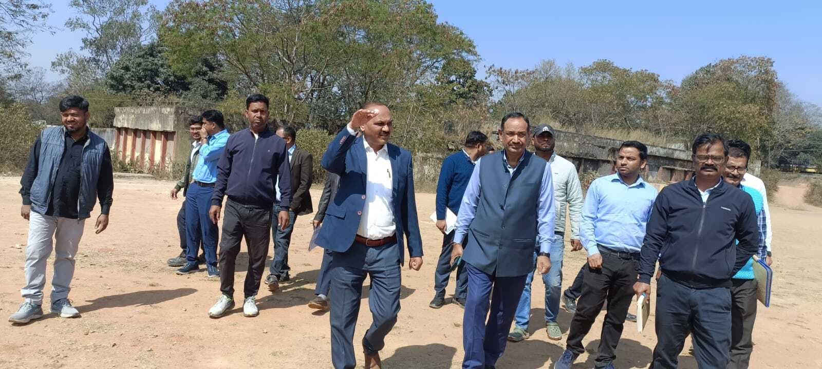 केंद्रीय विद्यालय संगठन रांची जोन के डीसी ने कार्य का लिया जायजा