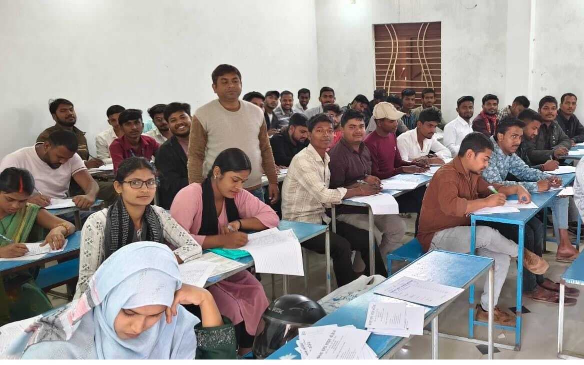 कमला राणा साइंस कॉलेज में सीआइए की परीक्षा शुरू