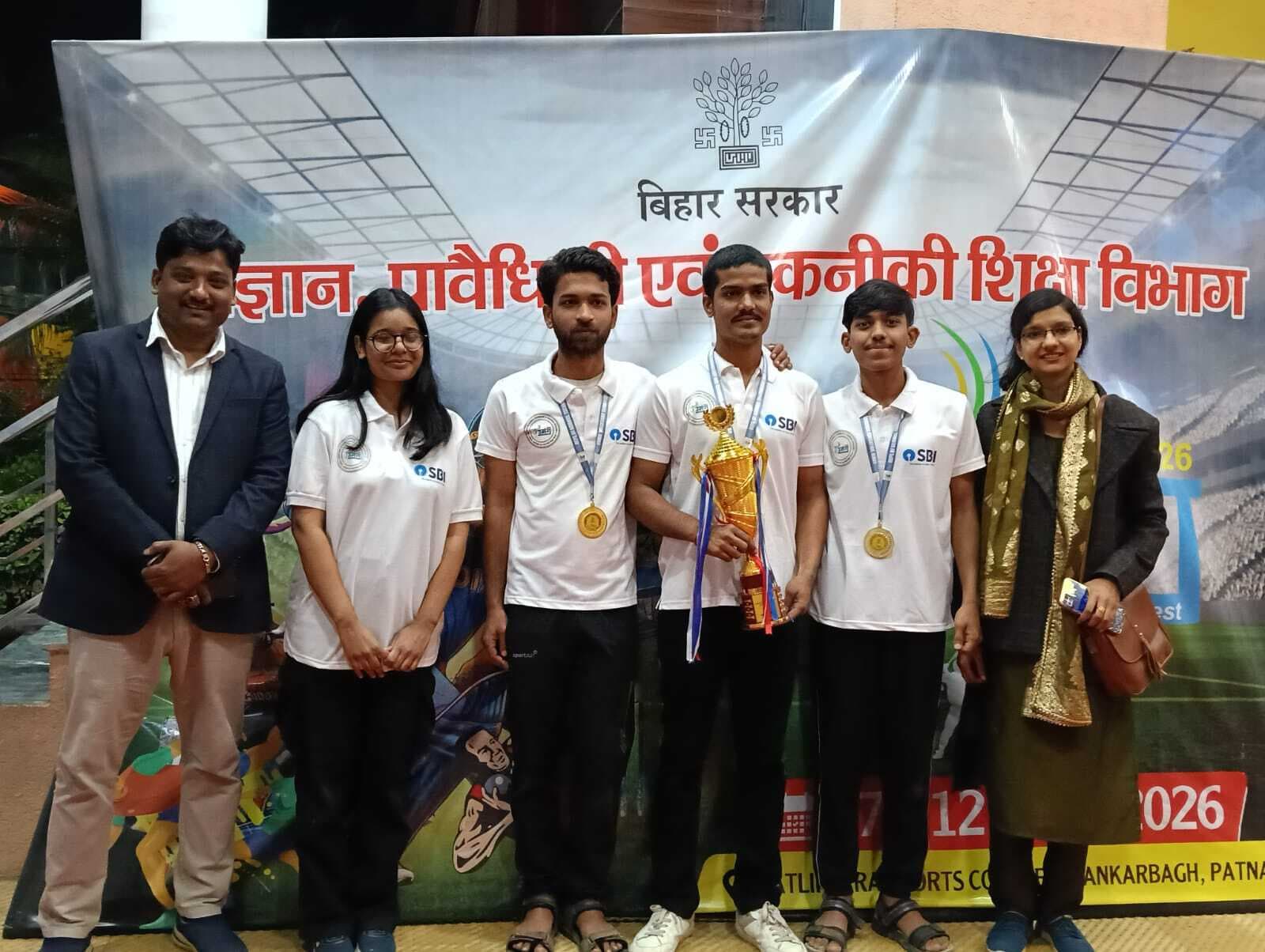 उमंग 2026 में मधेपुरा इंजीनियरिंग कॉलेज के छात्रों का शानदार प्रदर्शन