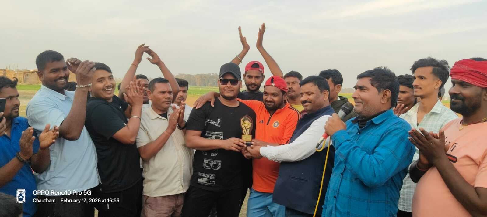 बोरना ने अजरपुर (पूर्णिया) को हराकर फाइनल में किया प्रवेश