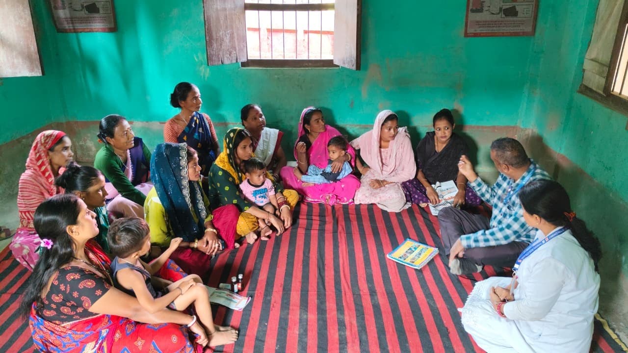 गृह प्रसव मुक्त पंचायत बनाने का संकल्प