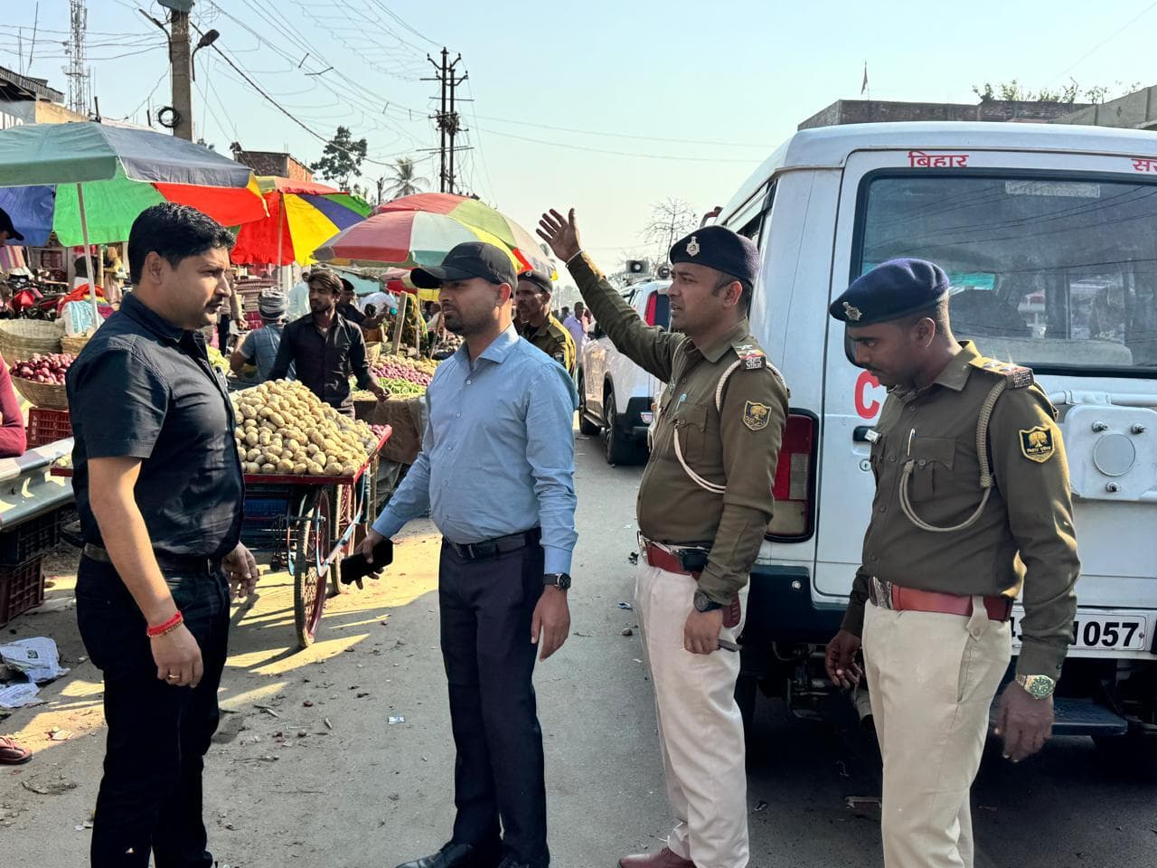 महाशिवरात्रि मेला को लेकर मुख्य बाजार से हटाया गया अतिक्रमण