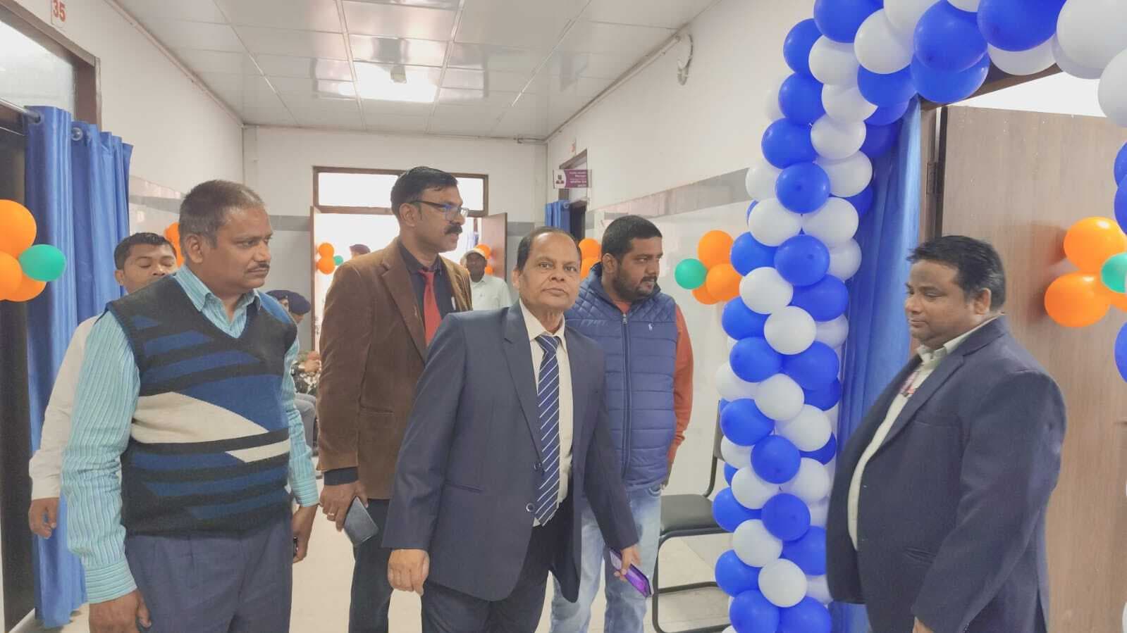 एक सप्ताह में दूसरी बार सीएस ने अस्पताल का किया निरीक्षण, निर्देश के अनुरूप कार्य देख हुए संतुष्ट