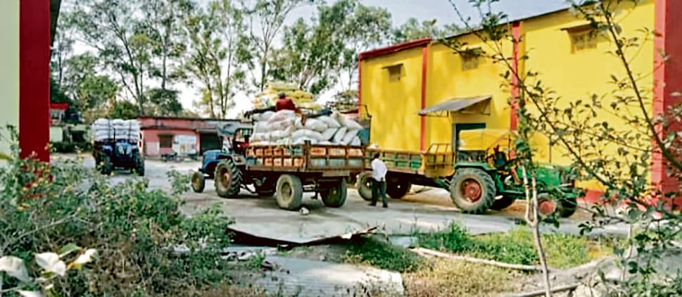 East Singhbhum News : पटमदा लैंपस का गोदाम फुल 25 दिनों से धान की खरीद बंद