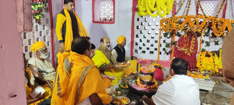 भगवानपुर शिवालय में अखंड मानस पाठ का आयोजन