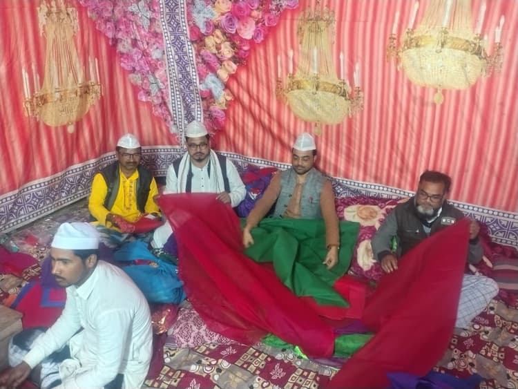 निस्ता में दो दिवसीय उर्स में अकीदतमंदों की उमड़ी भीड़