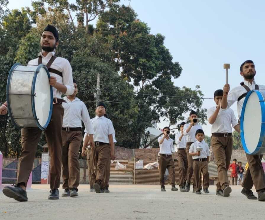 आरएसएस ने मनाया अखिल भारतीय घोष दिवस