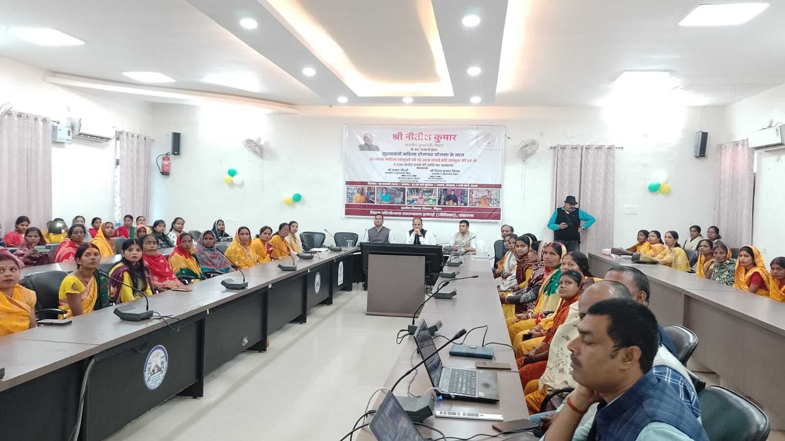 जिले की 54 हजार 153 महिलाओं के खातों में राशि की गयी हस्तांतरित