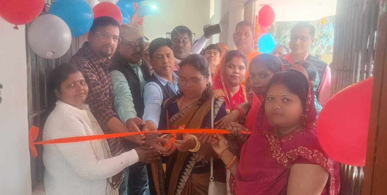 जीविका सिलाई केंद्र सह प्रशिक्षण केंद्र का हुआ शुभारंभ