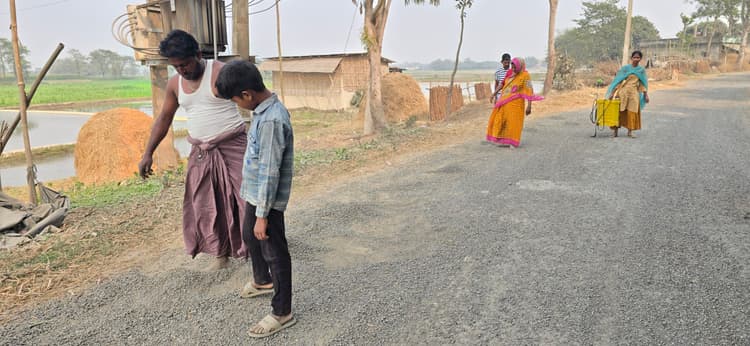 19.890 किलोमीटर सड़क निर्माण कार्य में अनियमितता, जांच की मांग