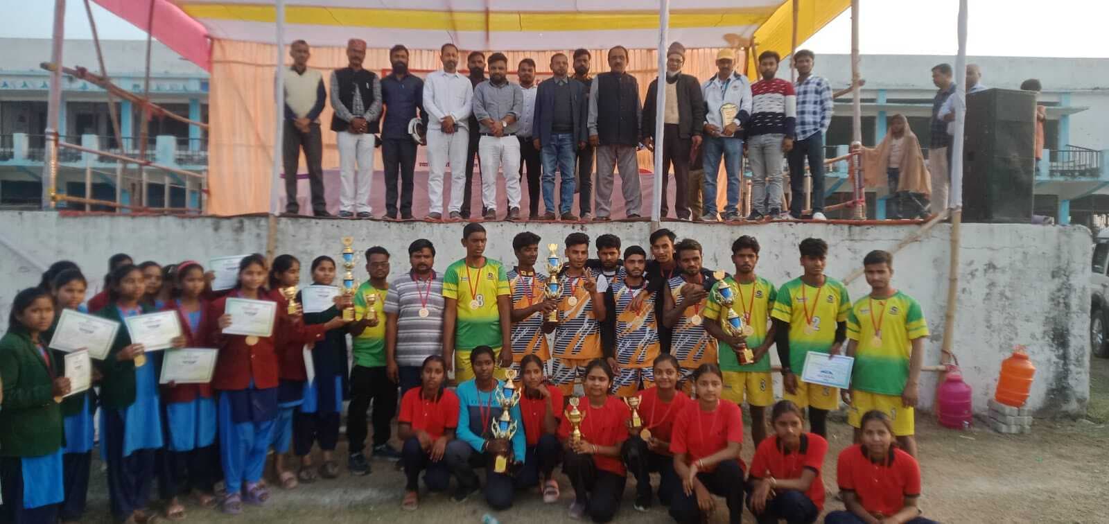 खेलकूद प्रतियोगिता का हुआ समापन