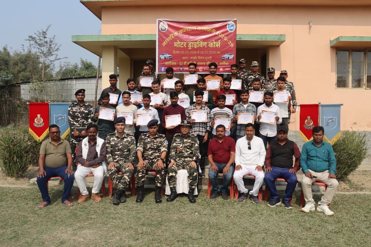 20 युवाओं ने लिया ड्राइविंग का प्रशिक्षण