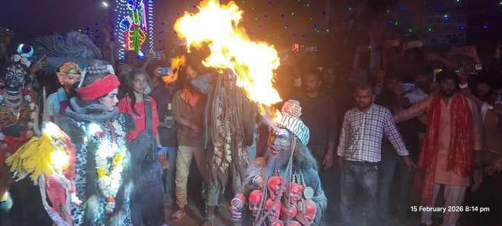 गोड्डा में महाशिवरात्रि पर निकली भव्य शिव बारात, श्रद्धालुओं का जुटा सैलाब