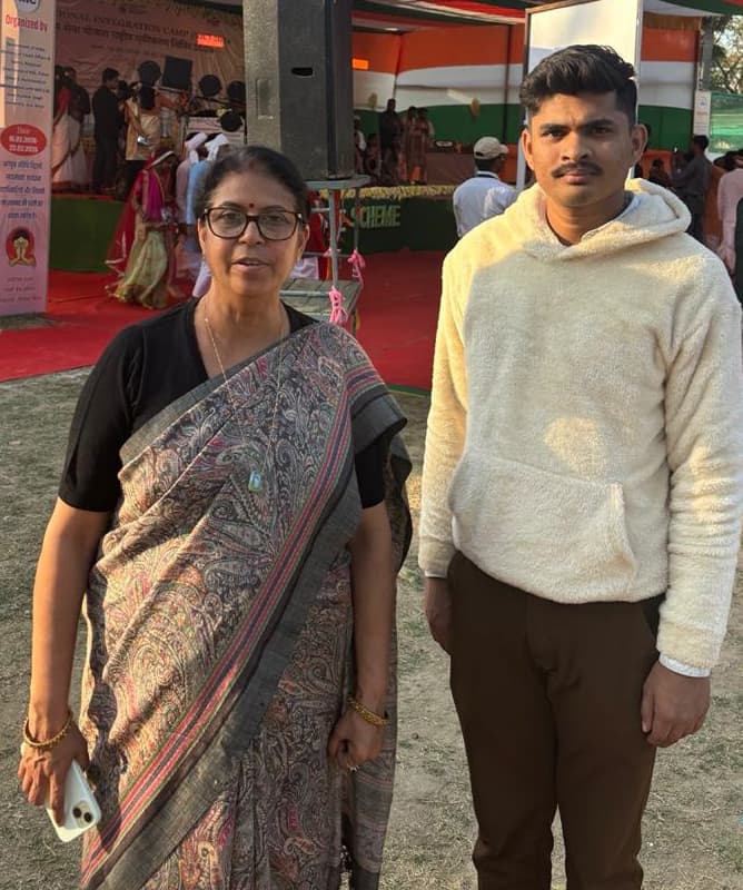 सासाराम में राष्ट्रीय एकीकरण शिविर में राजवीर से विवि को काफी अपेक्षा