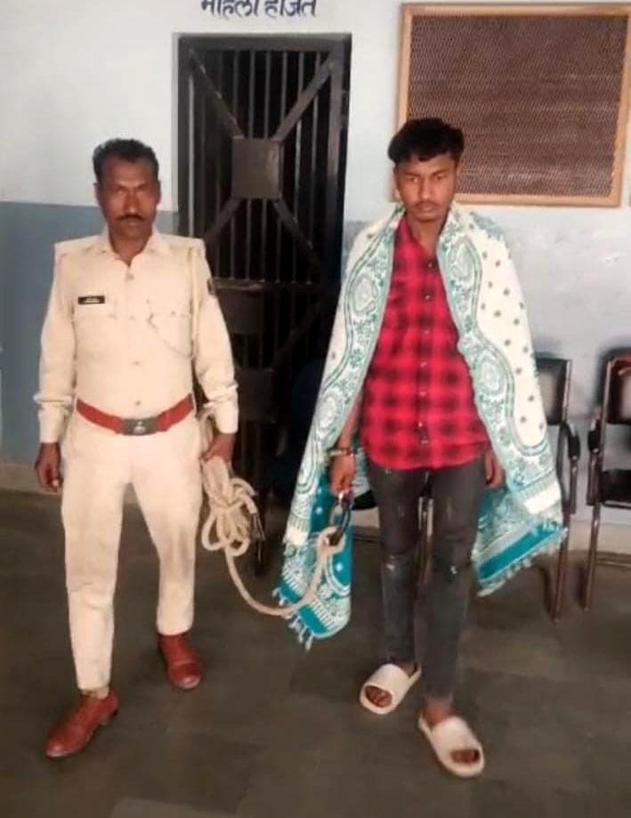 मारपीट मामले का अभियुक्त गिरफ्तार