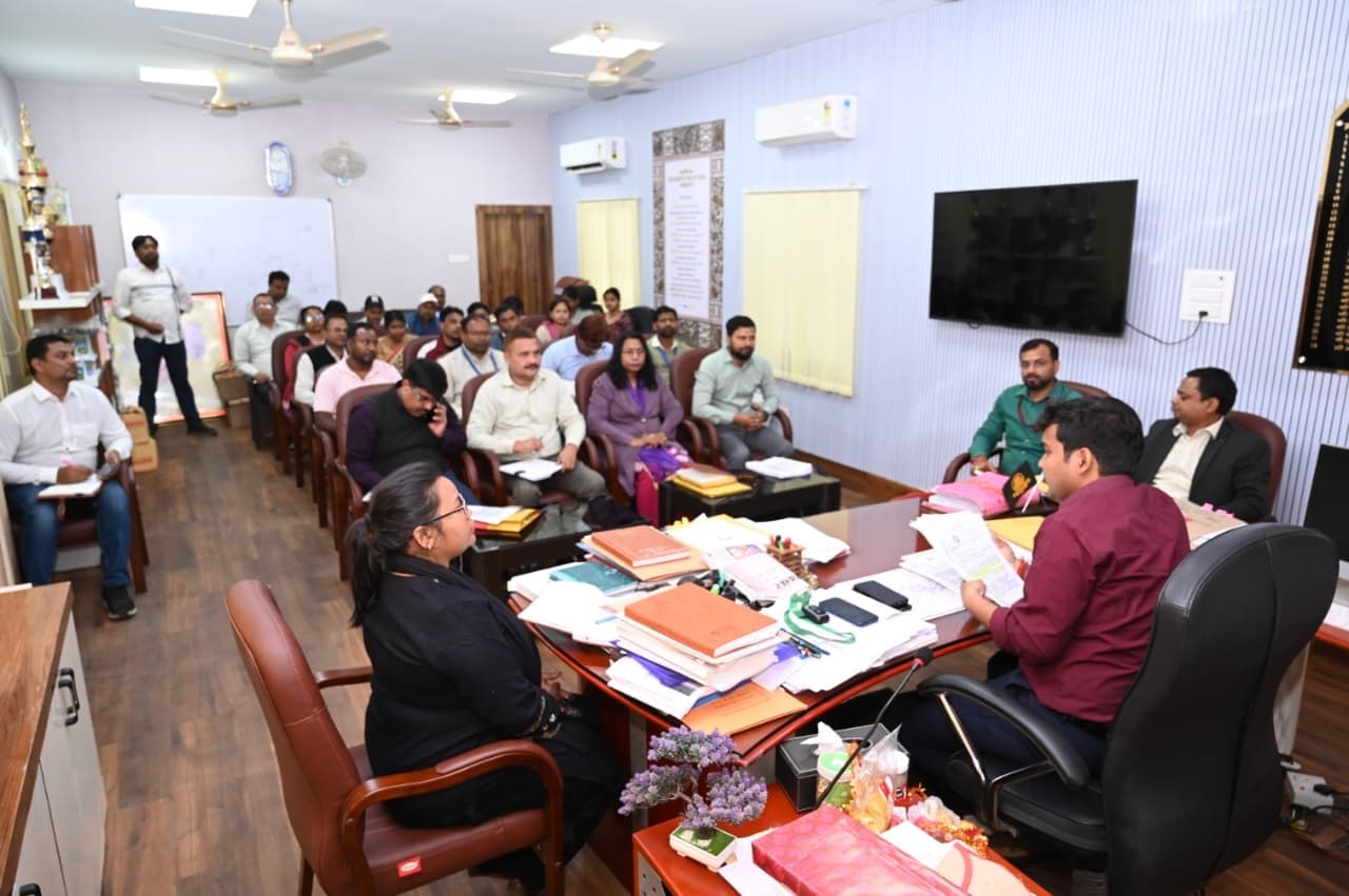 संयुक्त सचिव के प्रस्तावित दौरे की तैयारी पर हुई चर्चा