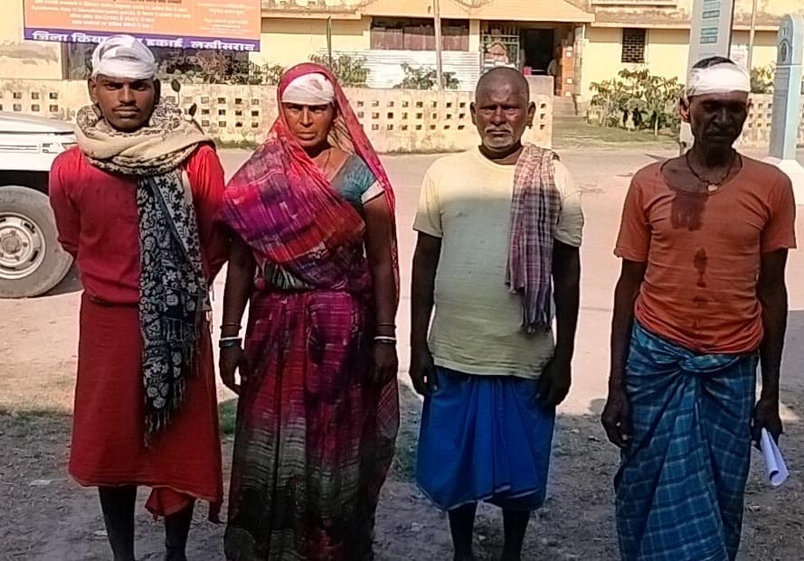 शराब बेचने से मना करने पर मारपीट, चार लोग जख्मी