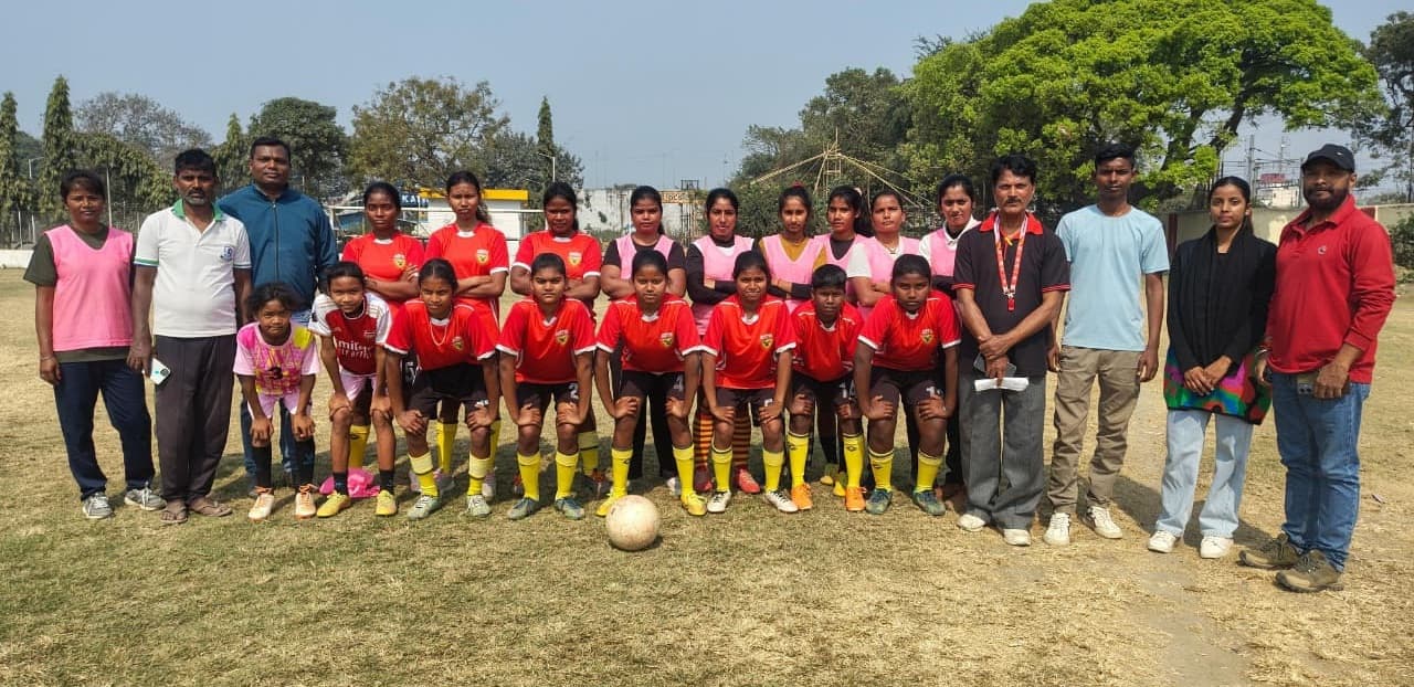 अंतर जिला महिला फुटबॉल के लिए जिला महिला फुटबाल टीम की घोषणा