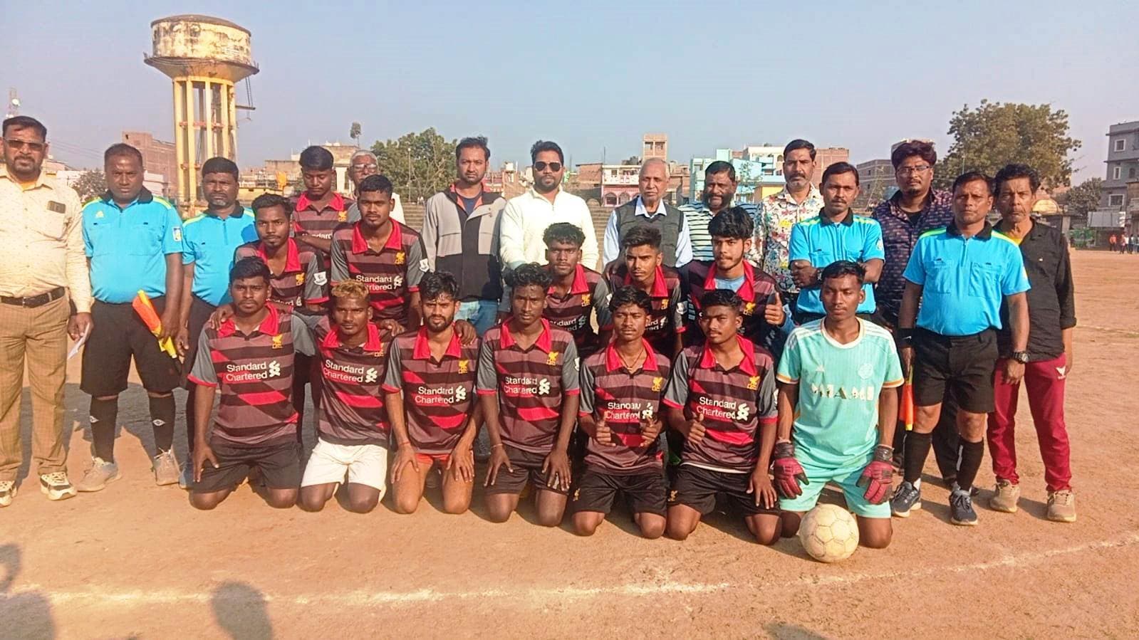 Bhagalpur news अरुण स्पोर्ट क्लब ने बीएफसी बांका को 3-1 से हराया