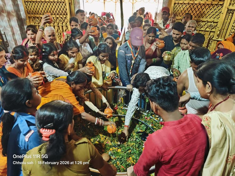 चतुर्थी पर सुंदरनाथ धाम में उमड़े श्रद्धालु