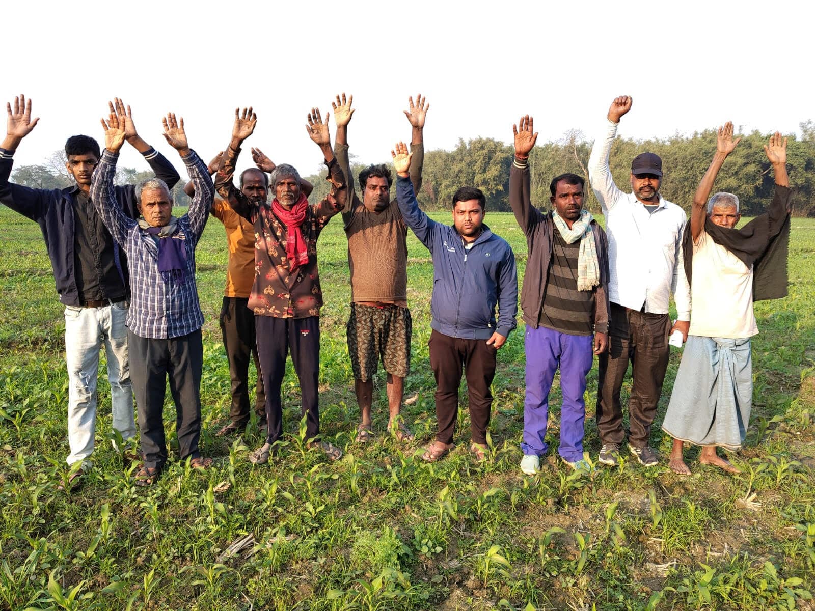 जयनगर में प्रस्तावित विद्युत उपकेंद्र निर्माण का विरोध, किसानों ने रोका काम