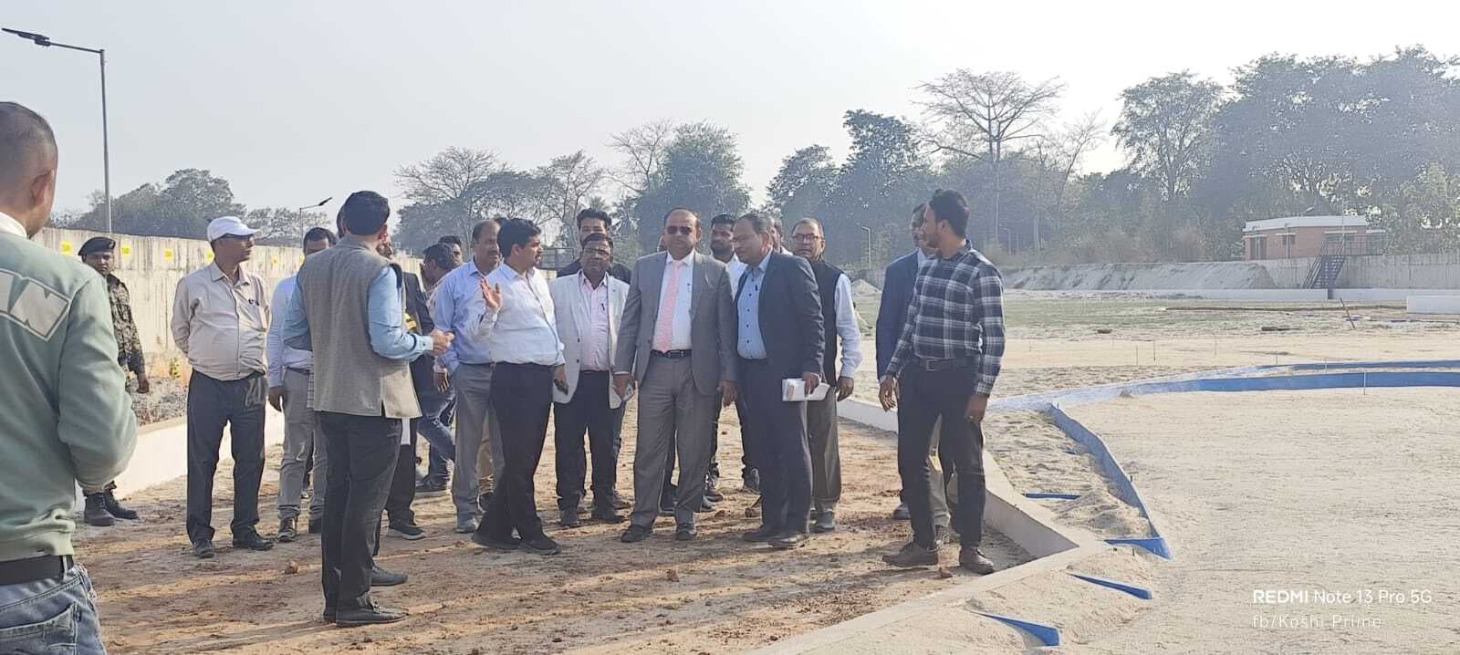 फिजिकल मॉडलिंग सेंटर का प्रधान सचिव ने किया निरीक्षण