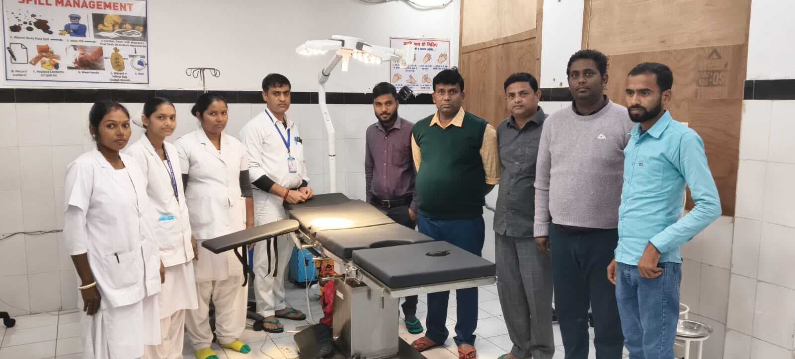 ऑपरेशन से सुरक्षित प्रसव, अनुमंडलीय रेफरल अस्पताल में गूंजी किलकारी