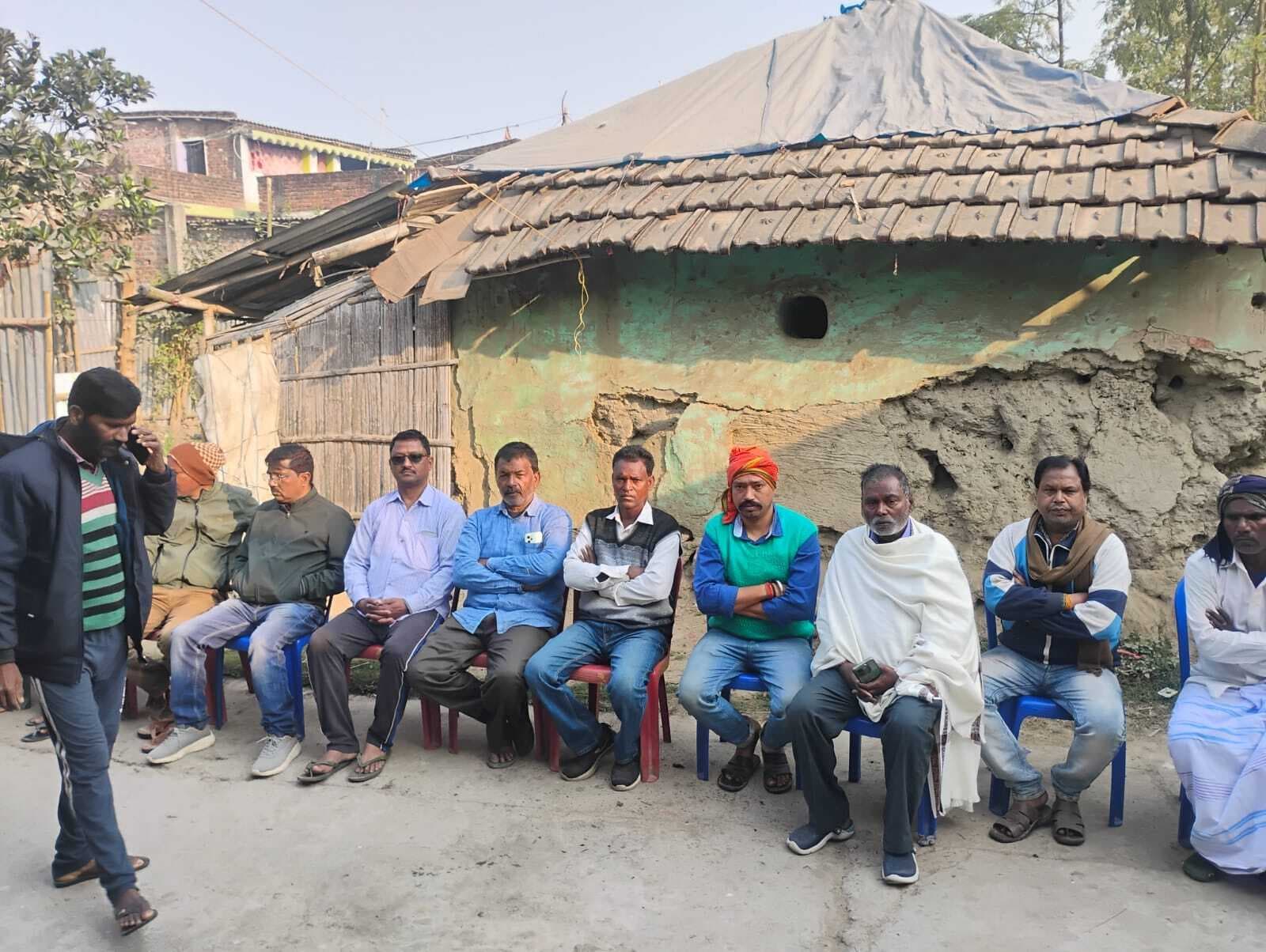 उमवि रघुनीचक की शिक्षिका के पति का निधन