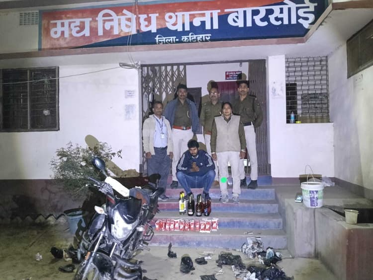 31.550 लीटर शराब के साथ पांच तस्कर को किया गिरफ्तार