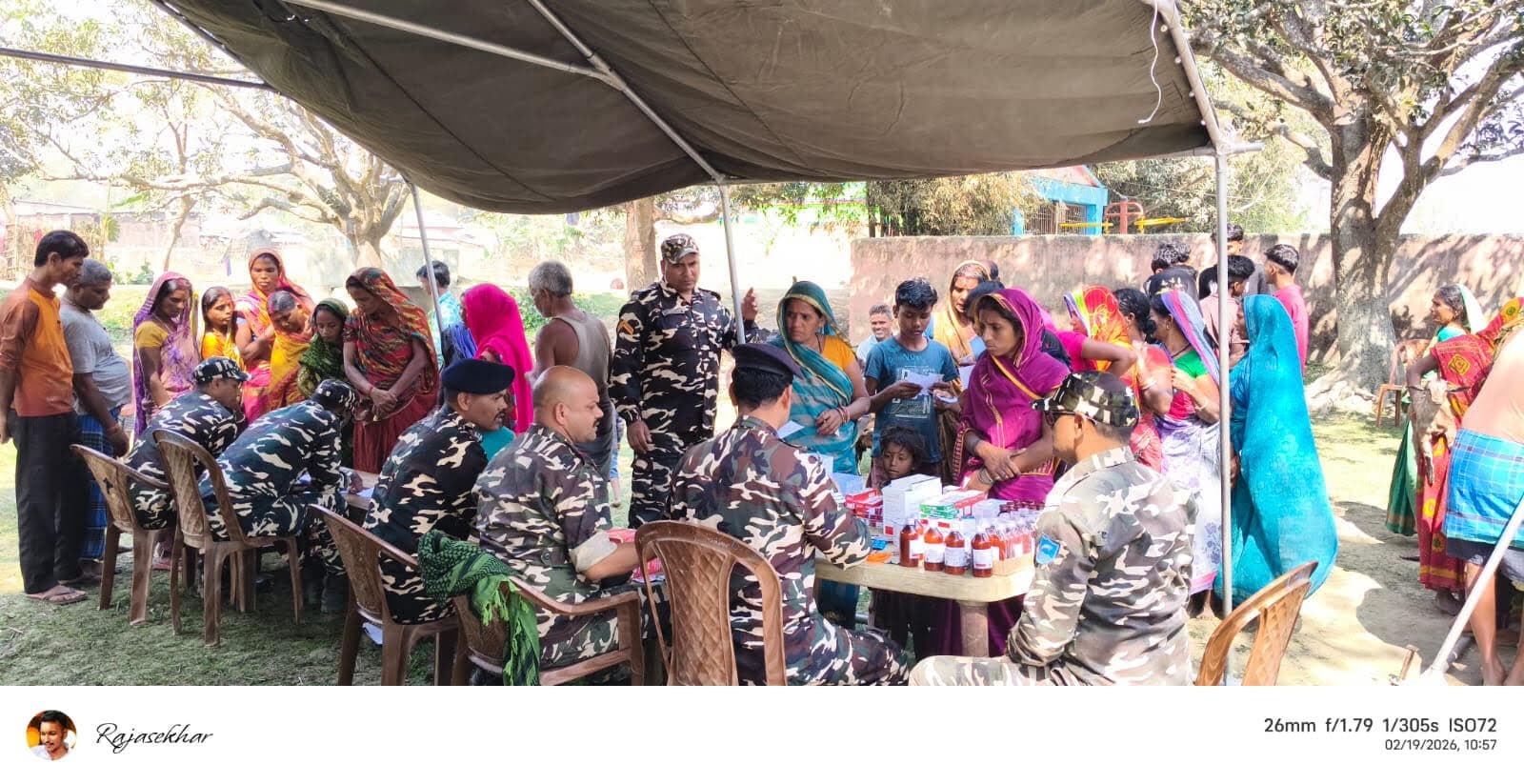 एसएसबी ने लगाया चिकित्सा शिविर