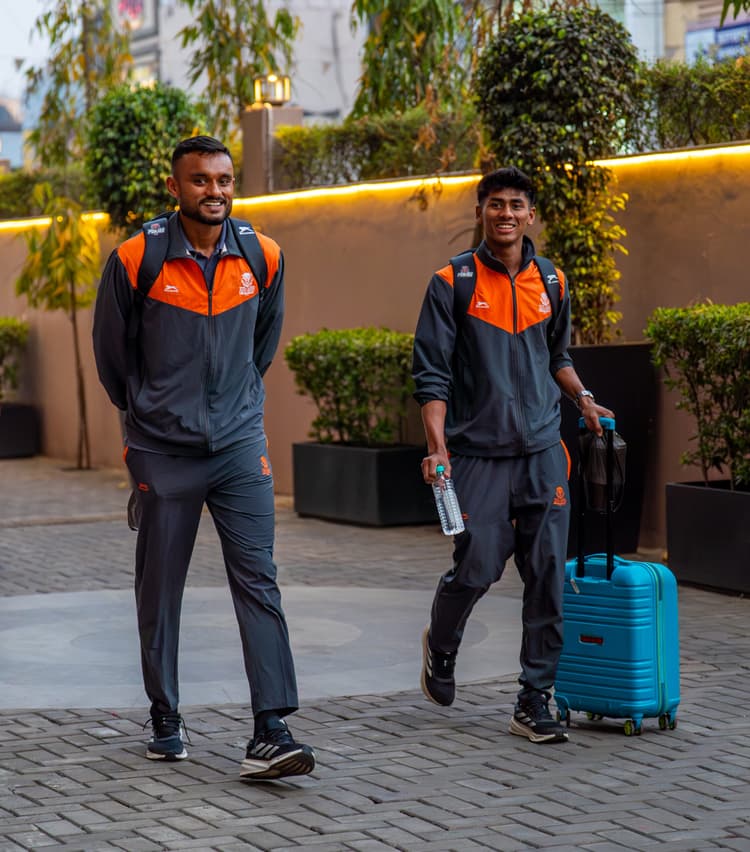 Jfc vs punjab match on 21st of february : जमशेदपुर से मुकाबले लिए शहर पहुंची पंजाब की टीम