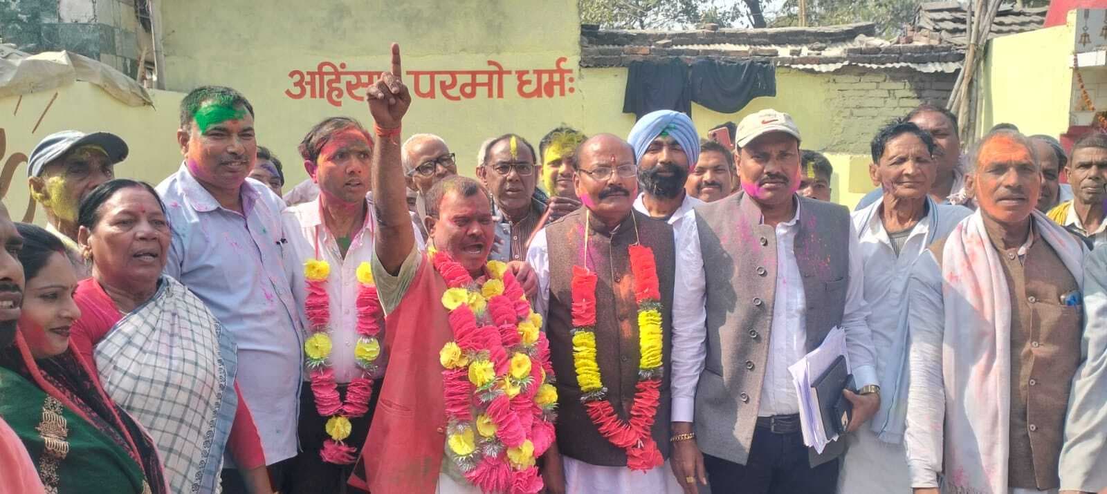 चौथी बार निर्विरोध प्रखंड जदयू अध्यक्ष बने मनोज कुशवाहा