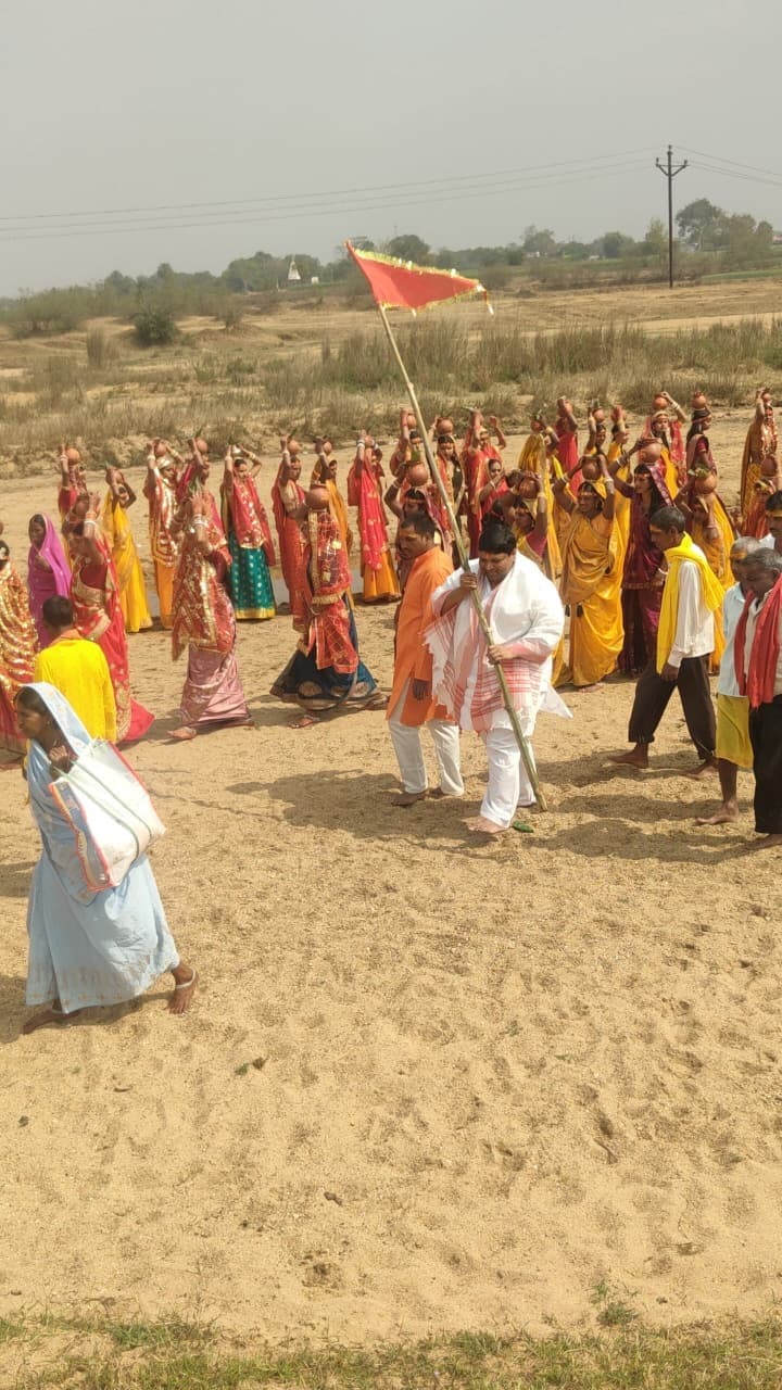 कलश यात्रा के साथ रामकथा आरंभ