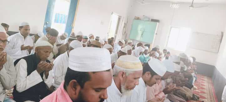 हनवारा में माहे रमजान का पहला जुमा अकीदत के साथ अदा