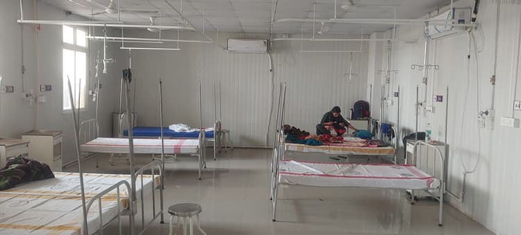 सदर अस्पताल में खर्च कर बनाया पीकू वार्ड़ को बना दिया एनआरसी