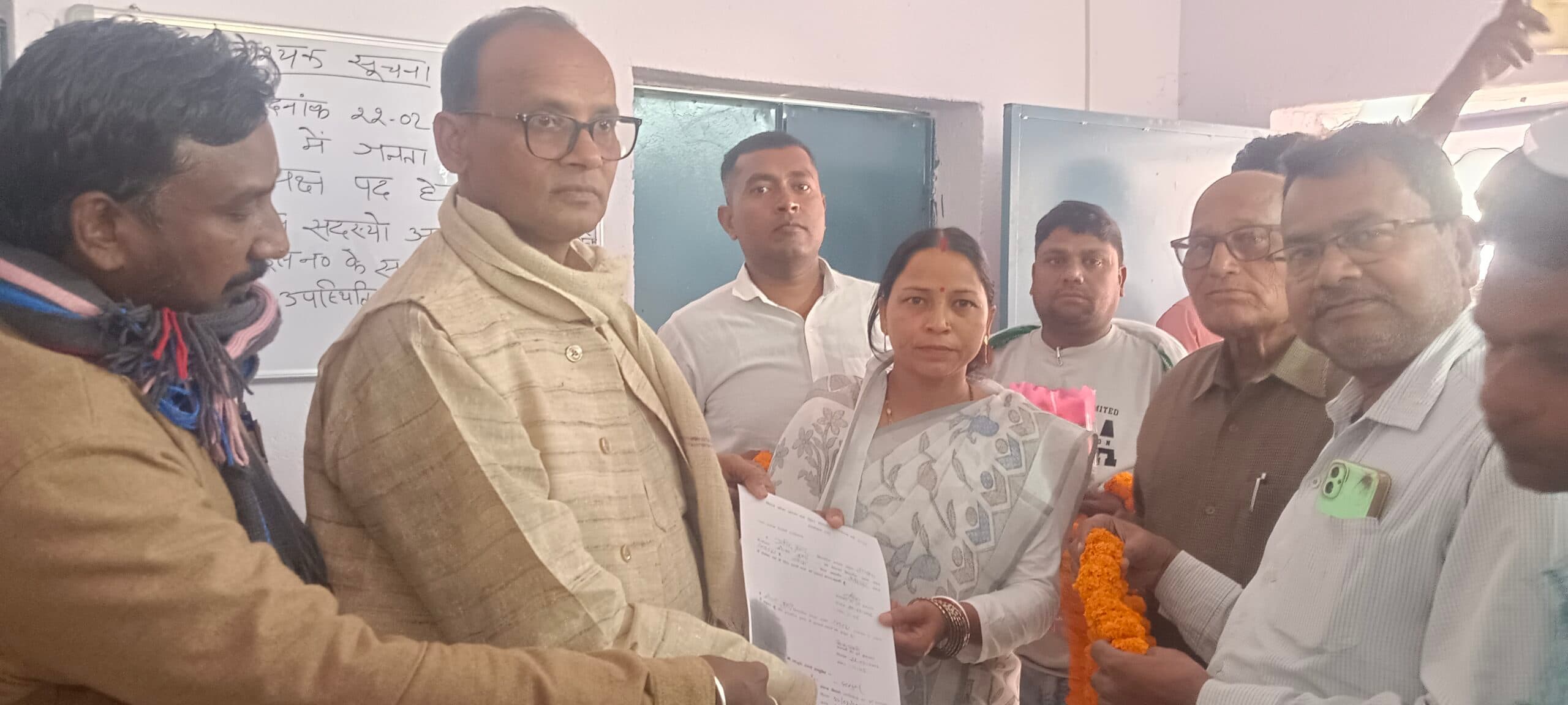 शोभा कुमारी निर्विरोध बनीं प्रखंड अध्यक्ष