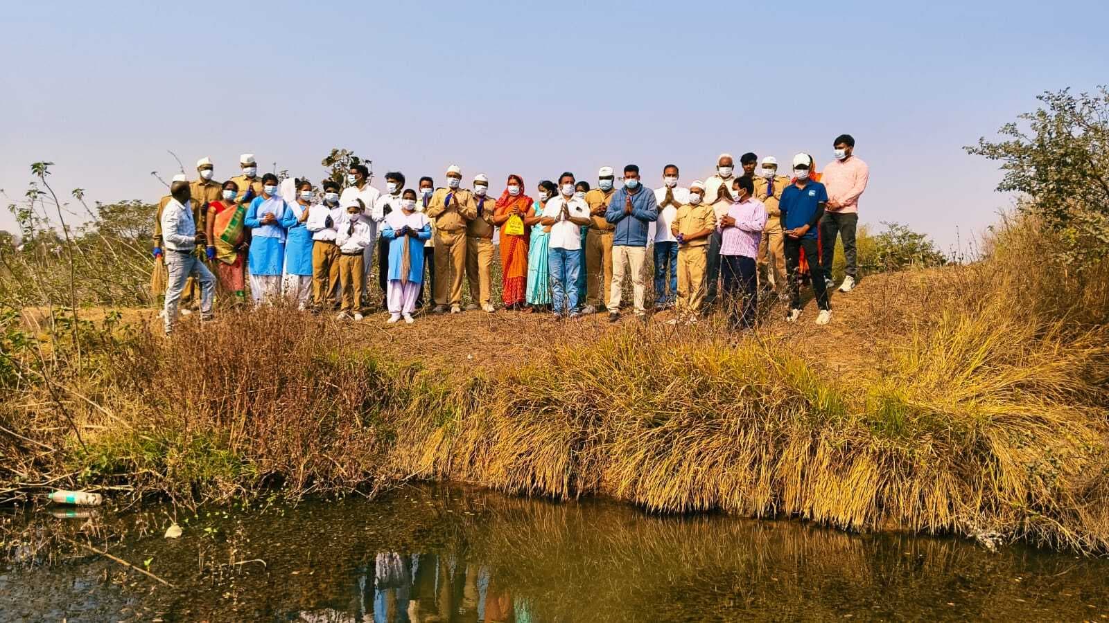 प्रोजेक्ट अमृत के तहत जल स्रोतों की हुई सफाई