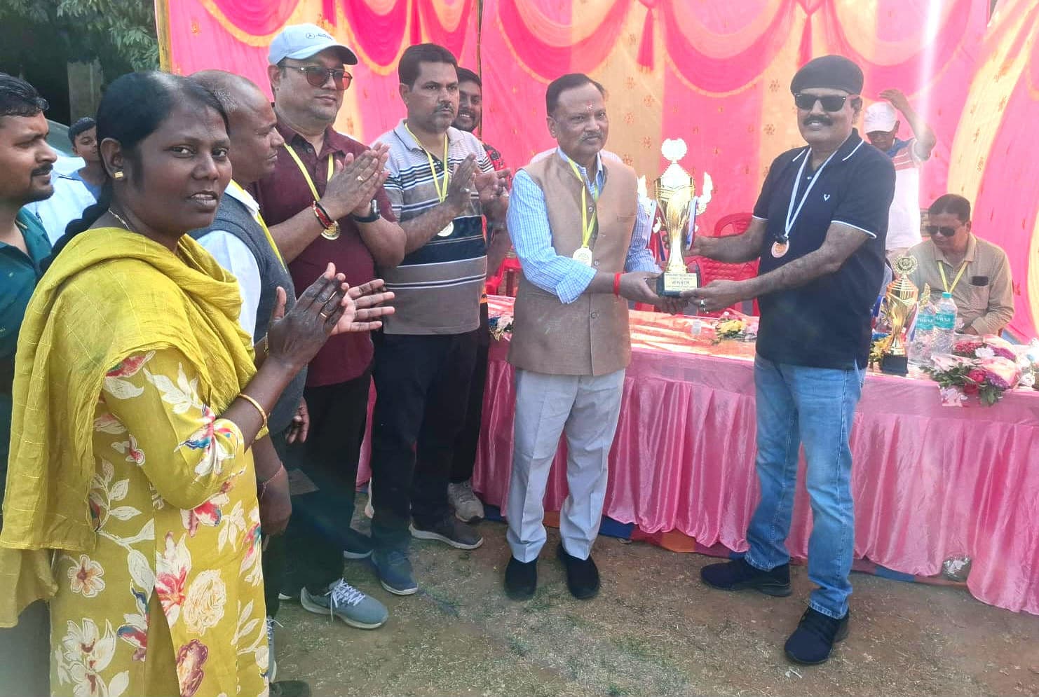 सीएचसी चान्हो की टीम आठ विकेट से विजयी