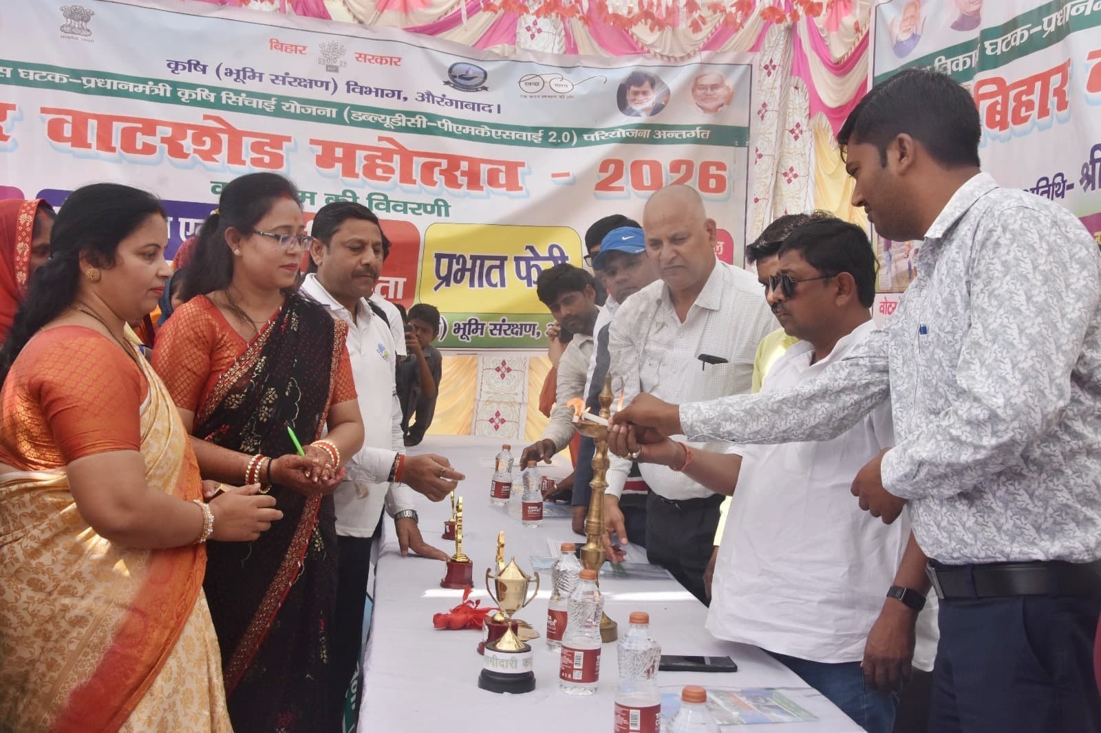 वाटरशेड महोत्सव में 63.19 लाख की योजनाओं का लोकार्पण