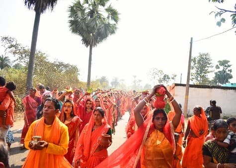 परसपानी के दुर्गा टोला में हुई बजरंगबली की प्राण प्रतिष्ठा