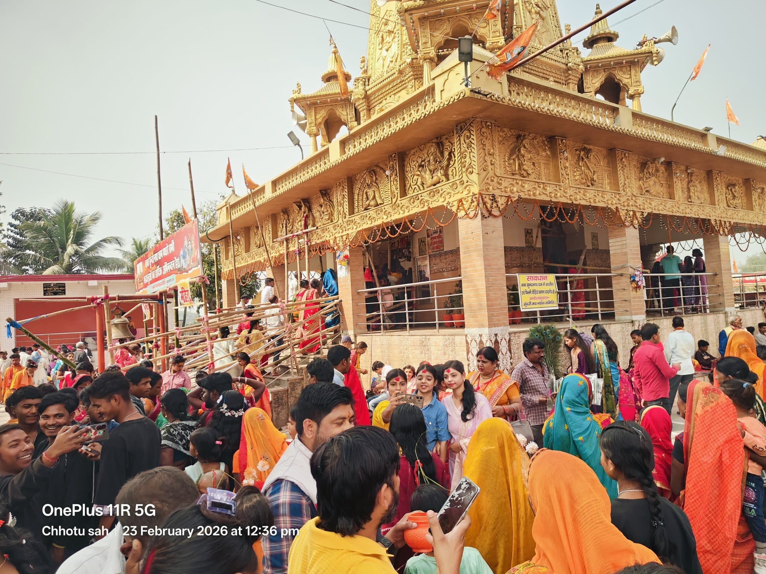 सुंदरनाथ में उमड़ी श्रद्धालुओं की भीड़